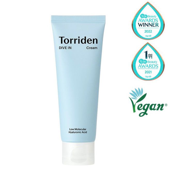【限定優惠】Torriden Dive-In Low Molecule Hyaluronic Acid Cream 低分子透明質酸保濕面霜 80ml